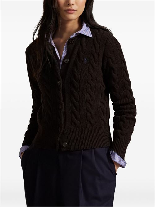 Cardigan donna a trecce POLO RALPH LAUREN | 211972104007